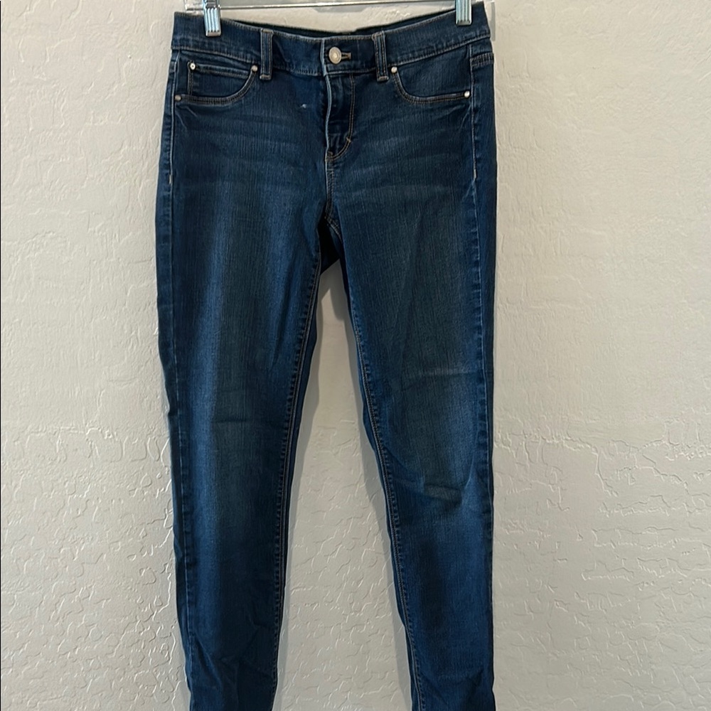 White House Black Market Blue Skinny Jeans Stretch Fit